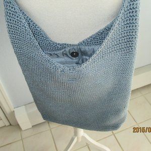 The Sac crossbody blue bag